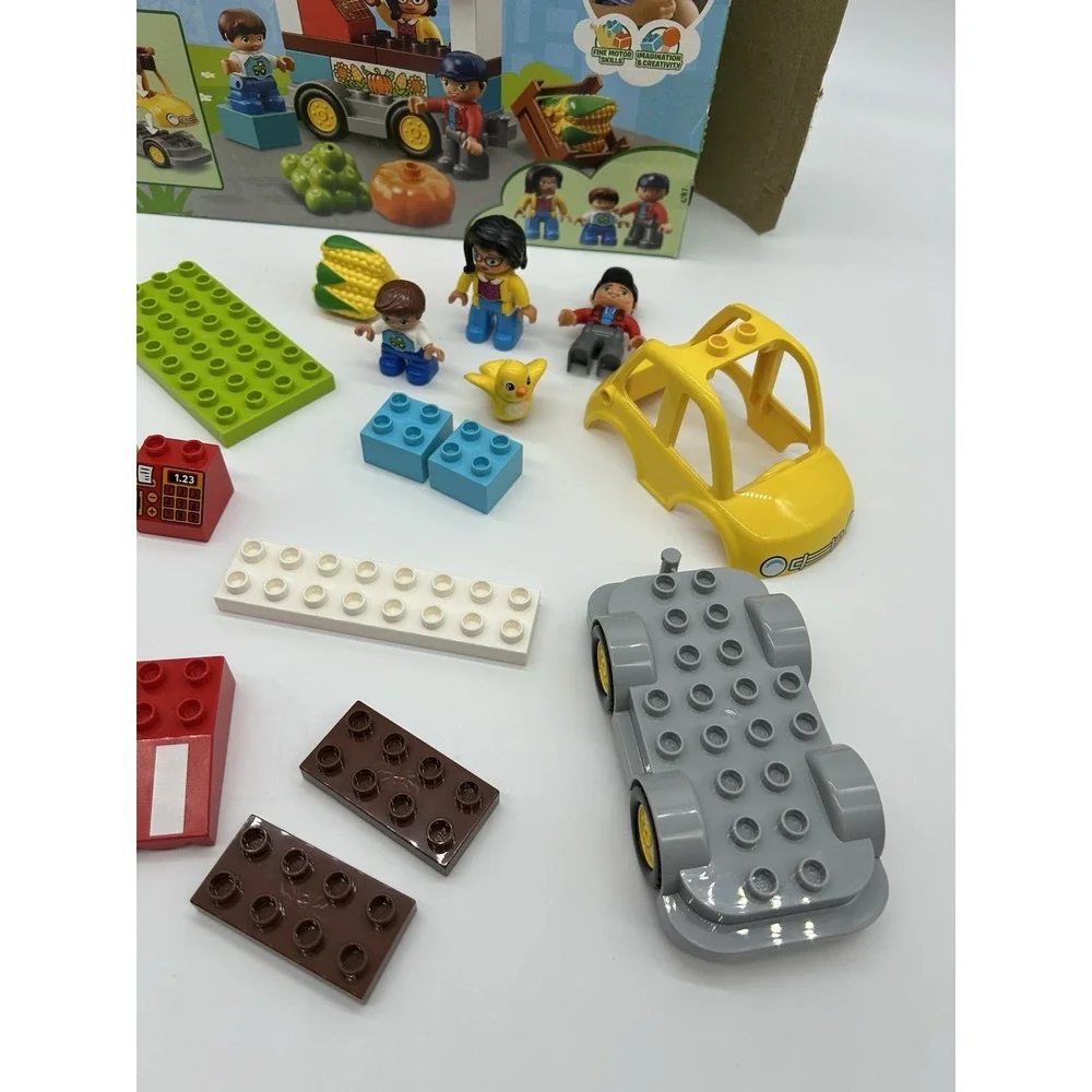Retired 2018 LEGO Duplo Town - Farmers' Market 10867-Used Set-Complete w/Box - Picture 5 of 11